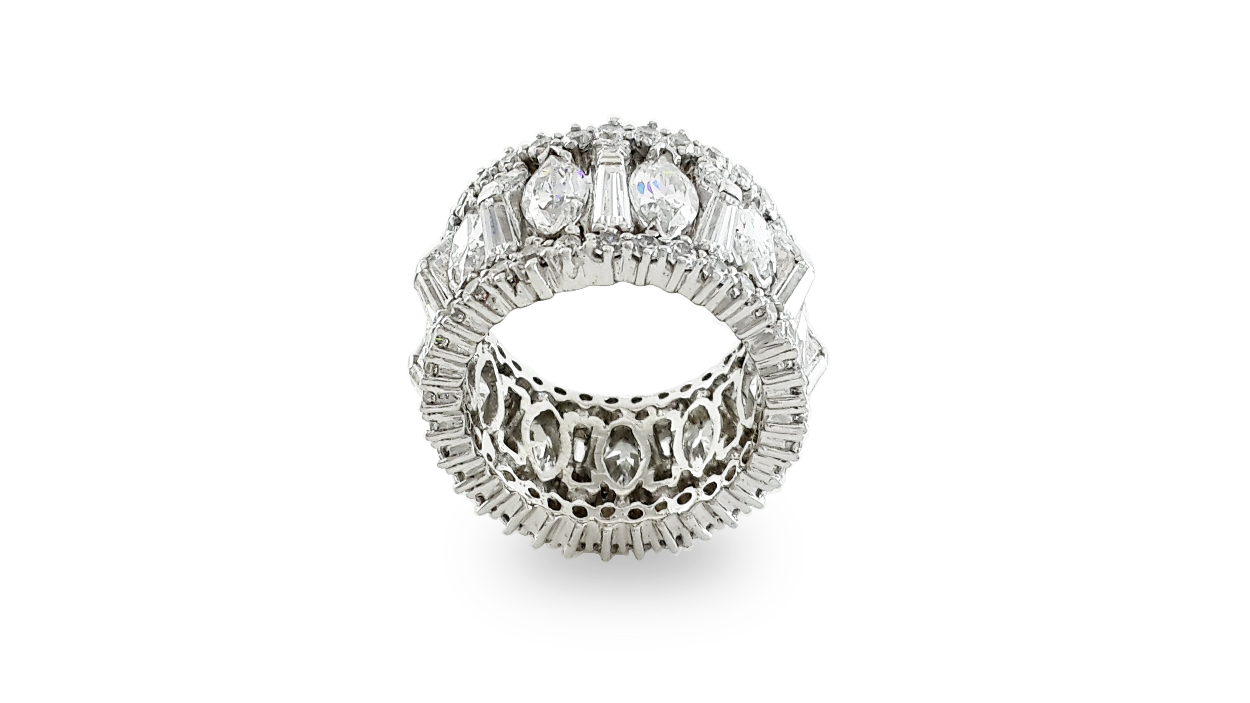 Elegant Signature Adastra CZ Eternity Ring