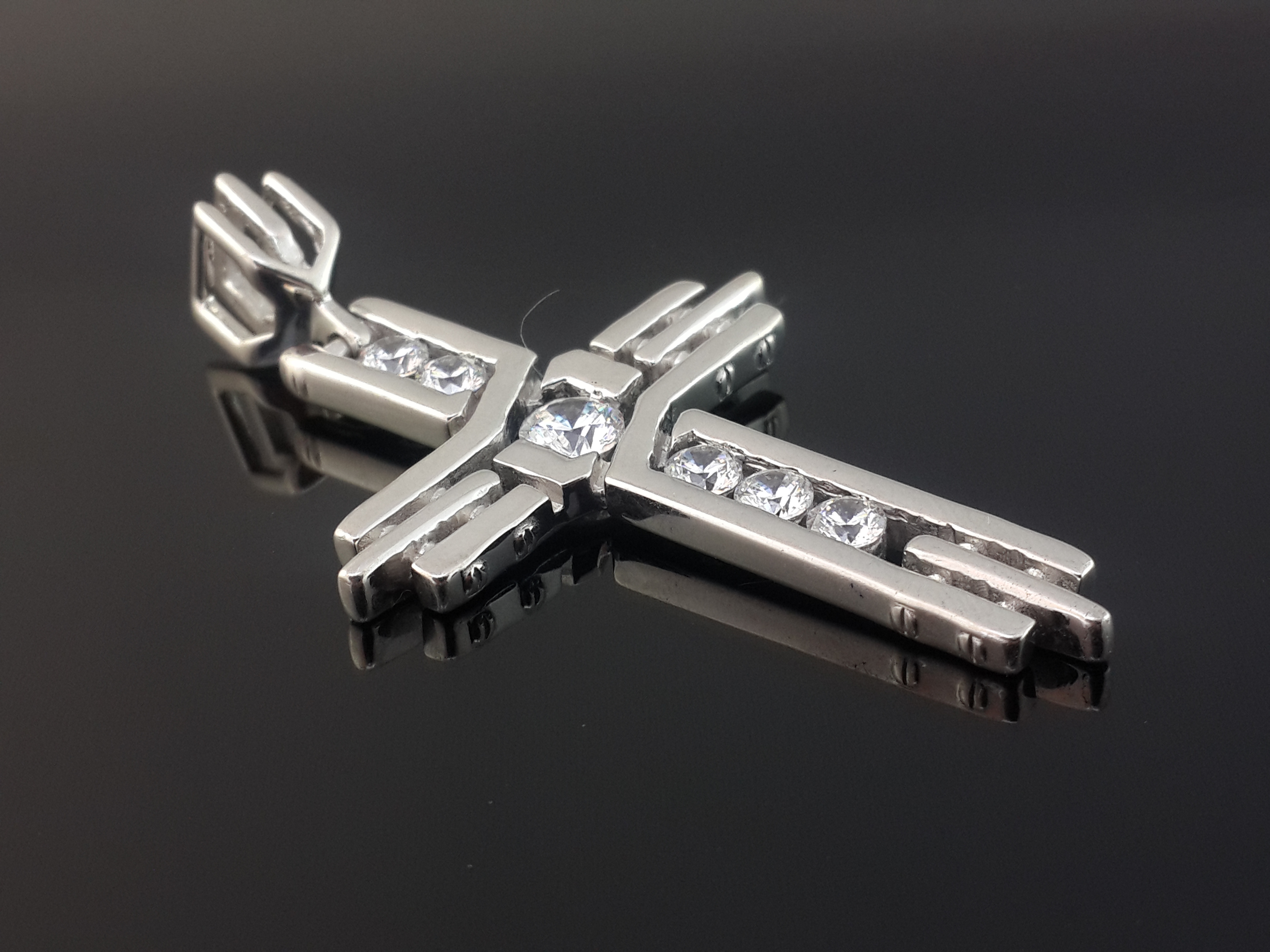 Men's Stainless Steel Cross Necklace