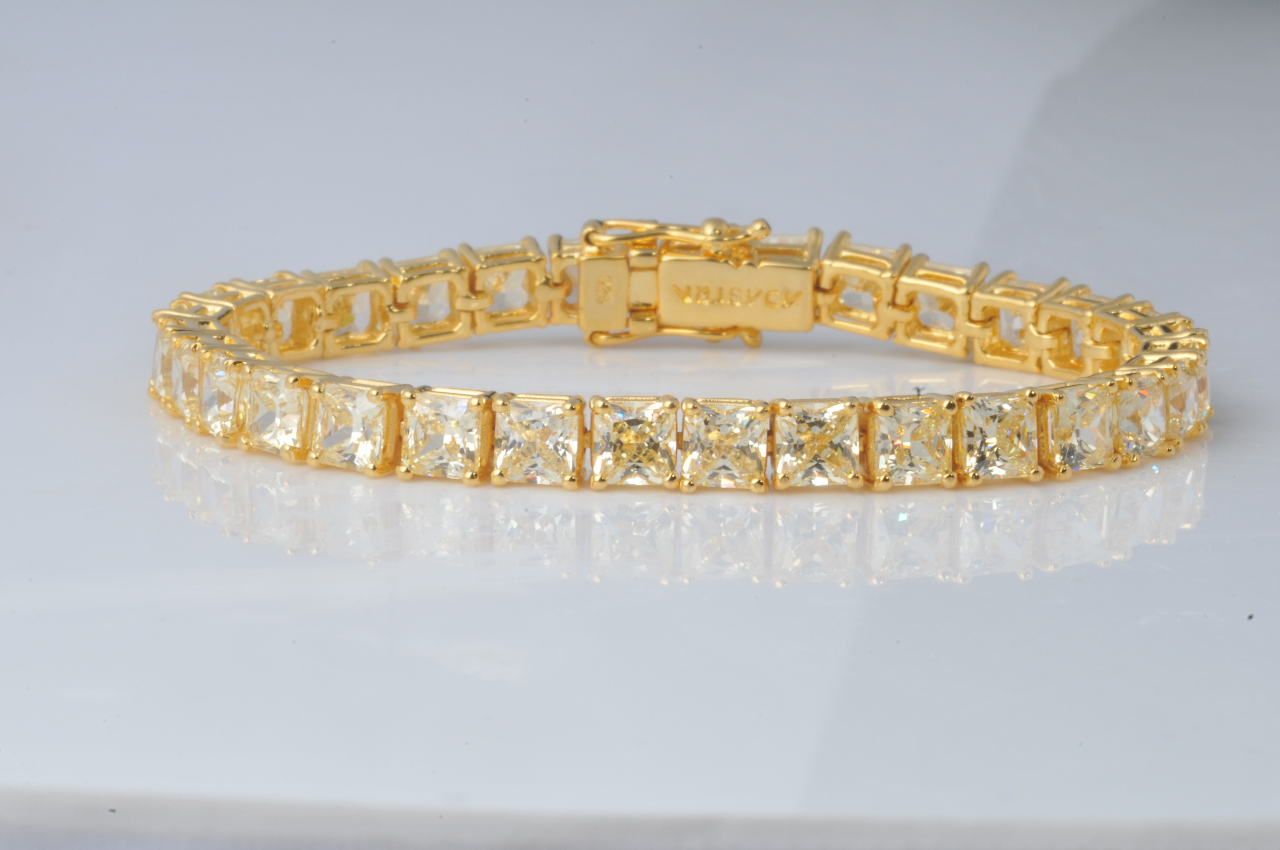 Gold Tennis Bracelet
