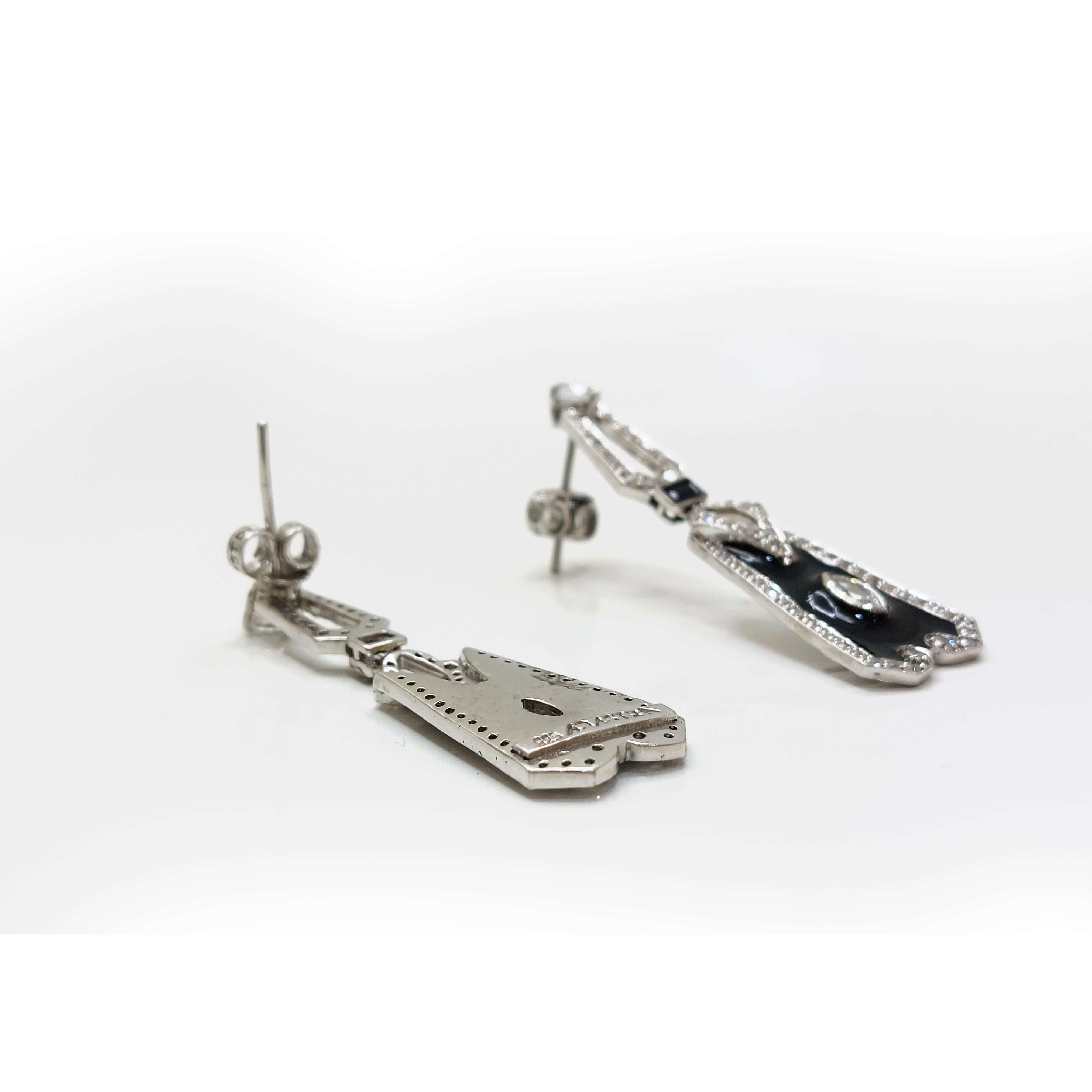 Elegant Geometric Drop Earrings