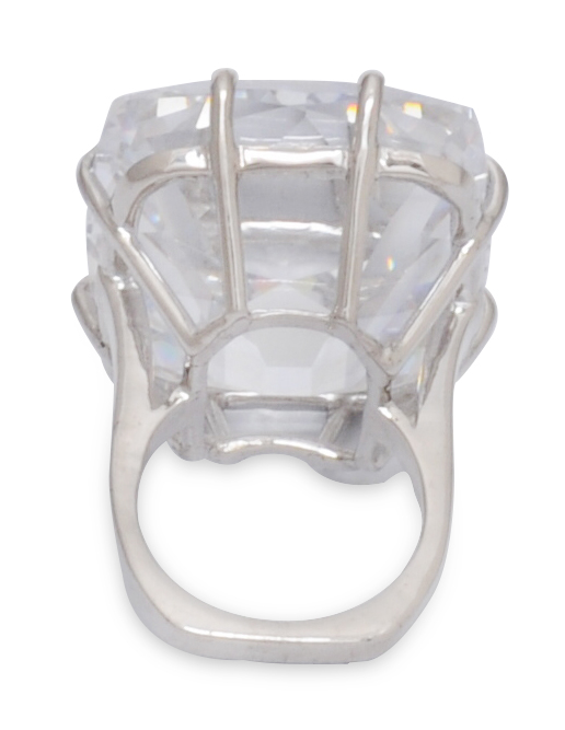 Oversized Crystal Statement Ring