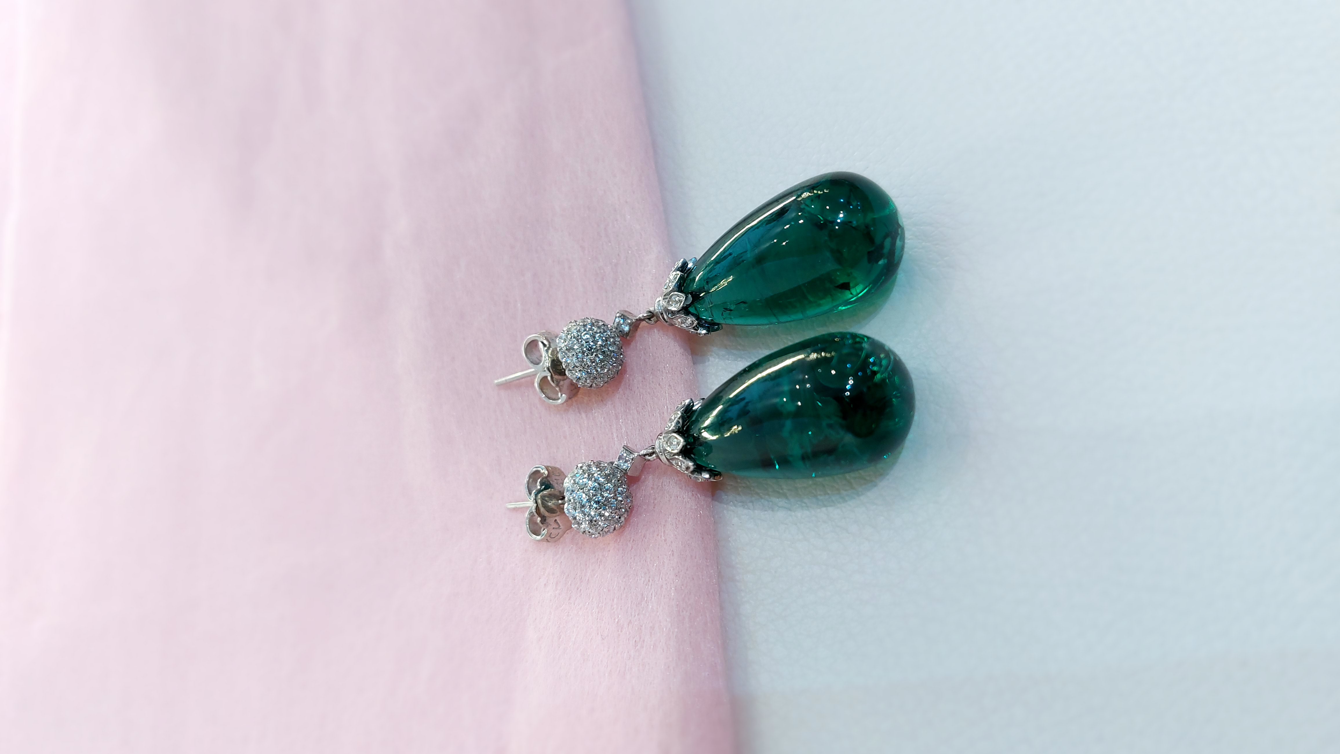 Emerald Drop Earrings