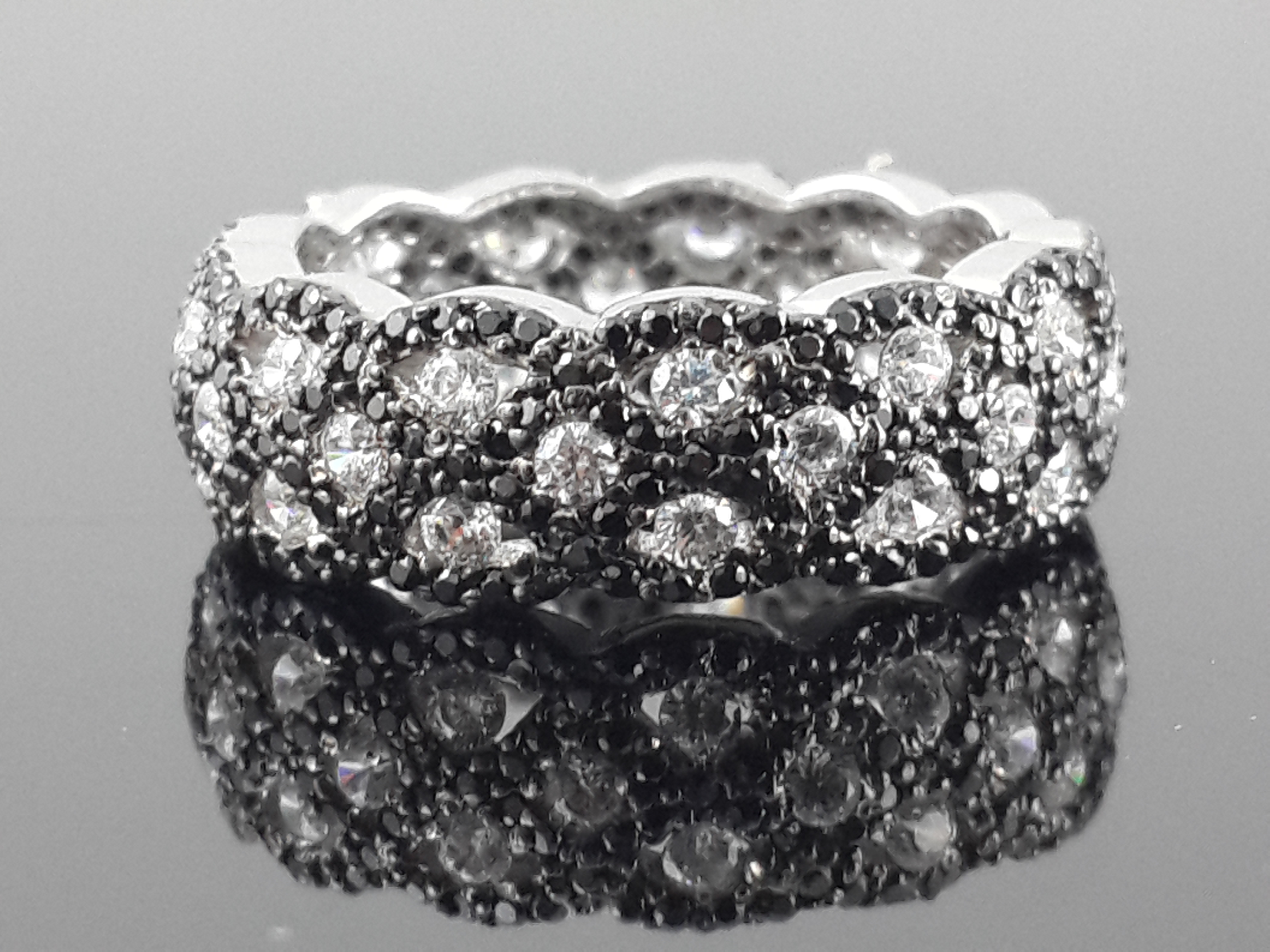 Signature Adastra CZ Pavé Band Ring