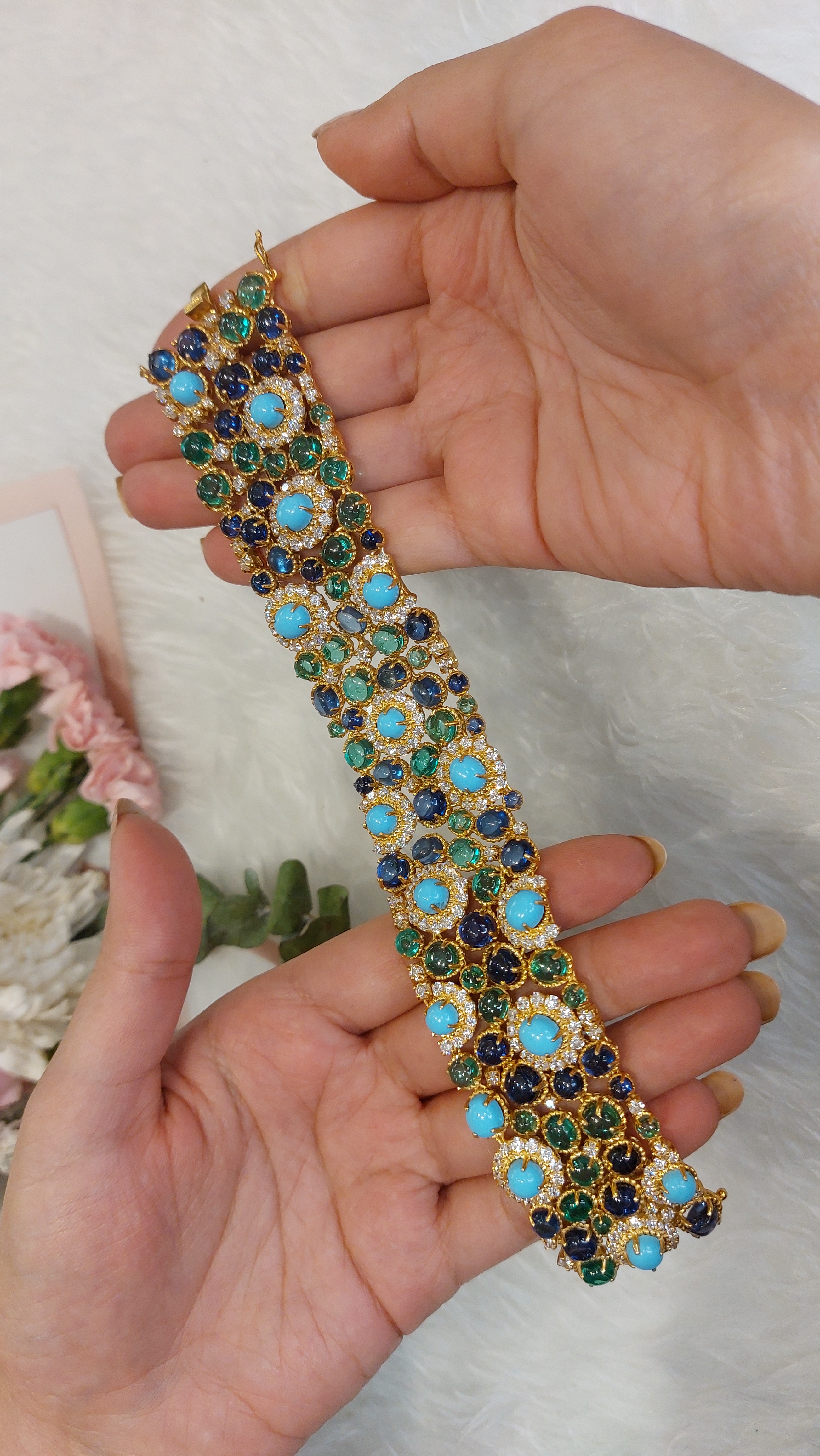 Bohemian Gemstone Bracelet