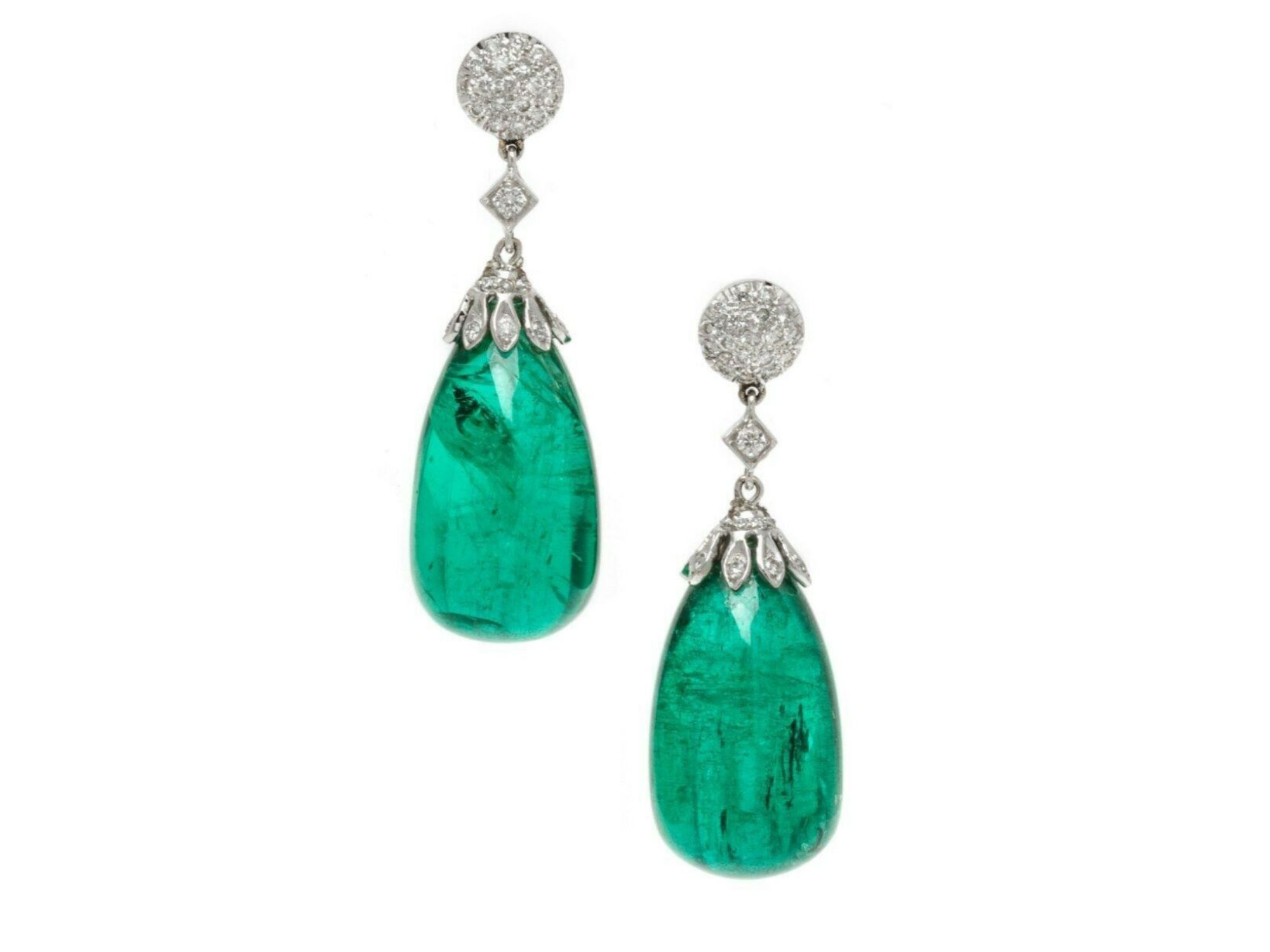 Emerald Drop Earrings