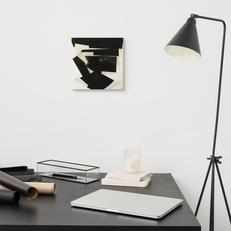 balance Modern Abstract Wall Art Canvas Print