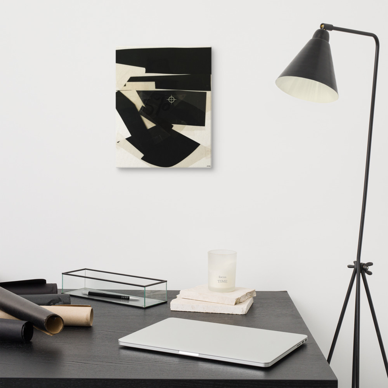 balance Modern Abstract Wall Art Canvas Print