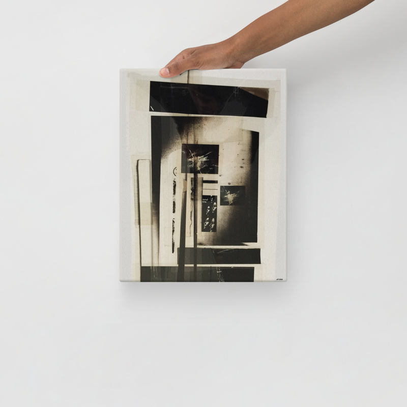 underground canvas print