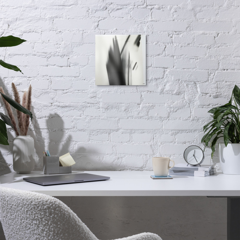 movement glossy metal print