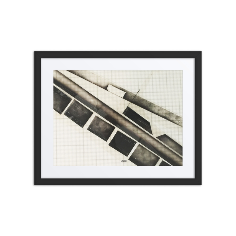 voyage Matted & Framed poster