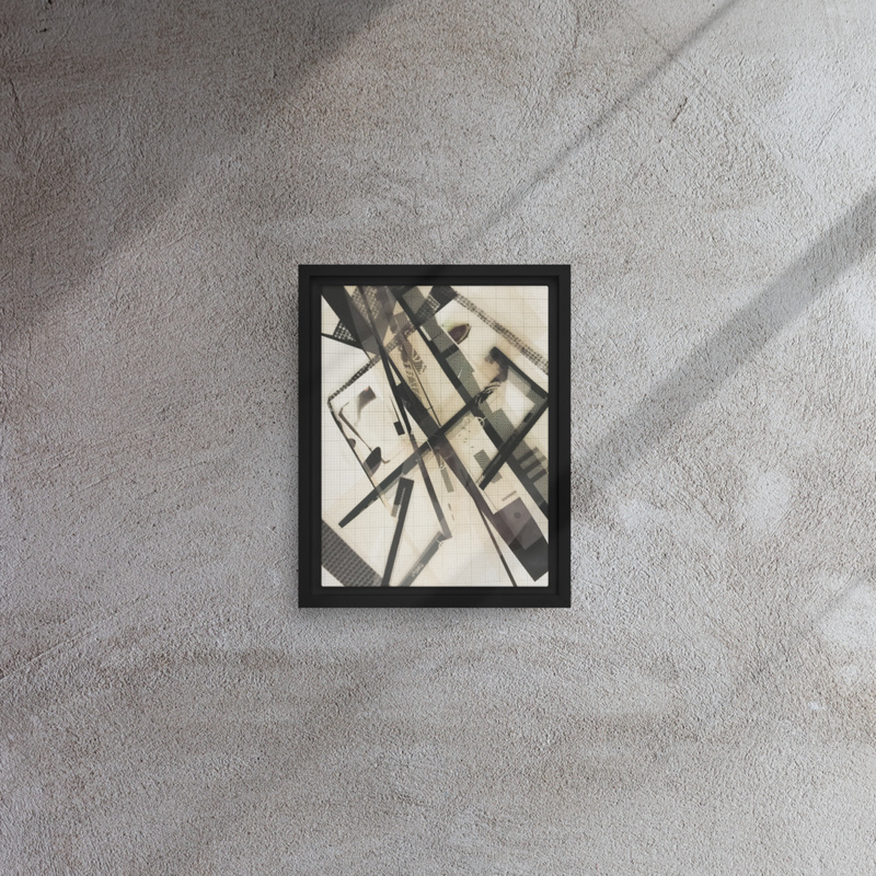 what pattern Framed canvas