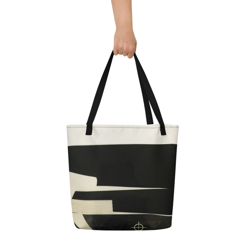balance All-Over Print Large Tote Bag