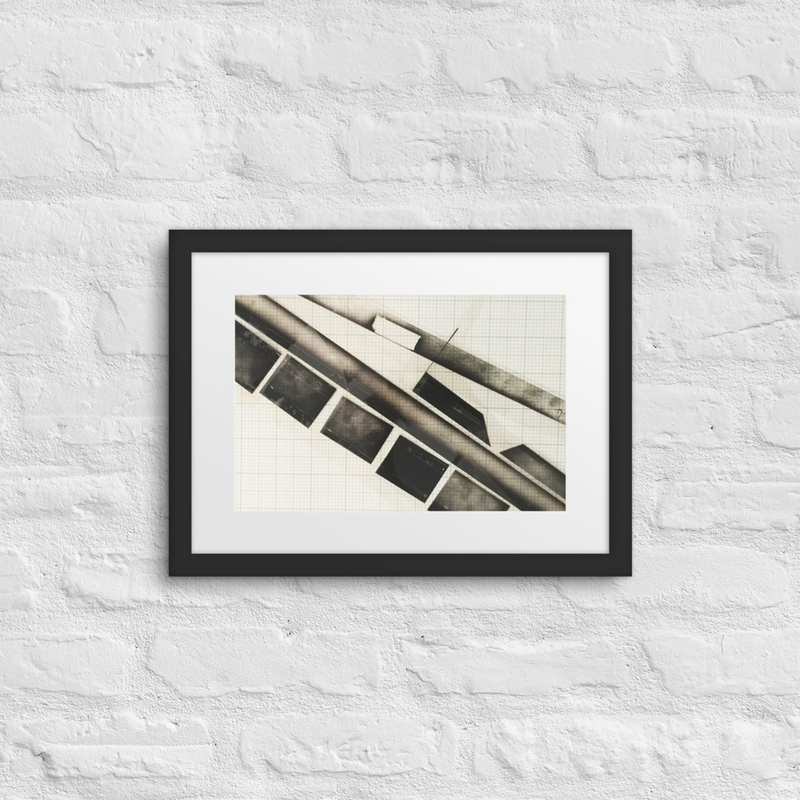 voyage Matted & Framed poster