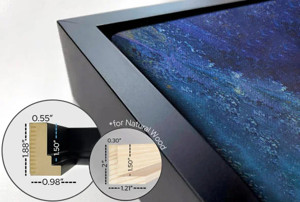 hands down Abstract Framed Canvas Art