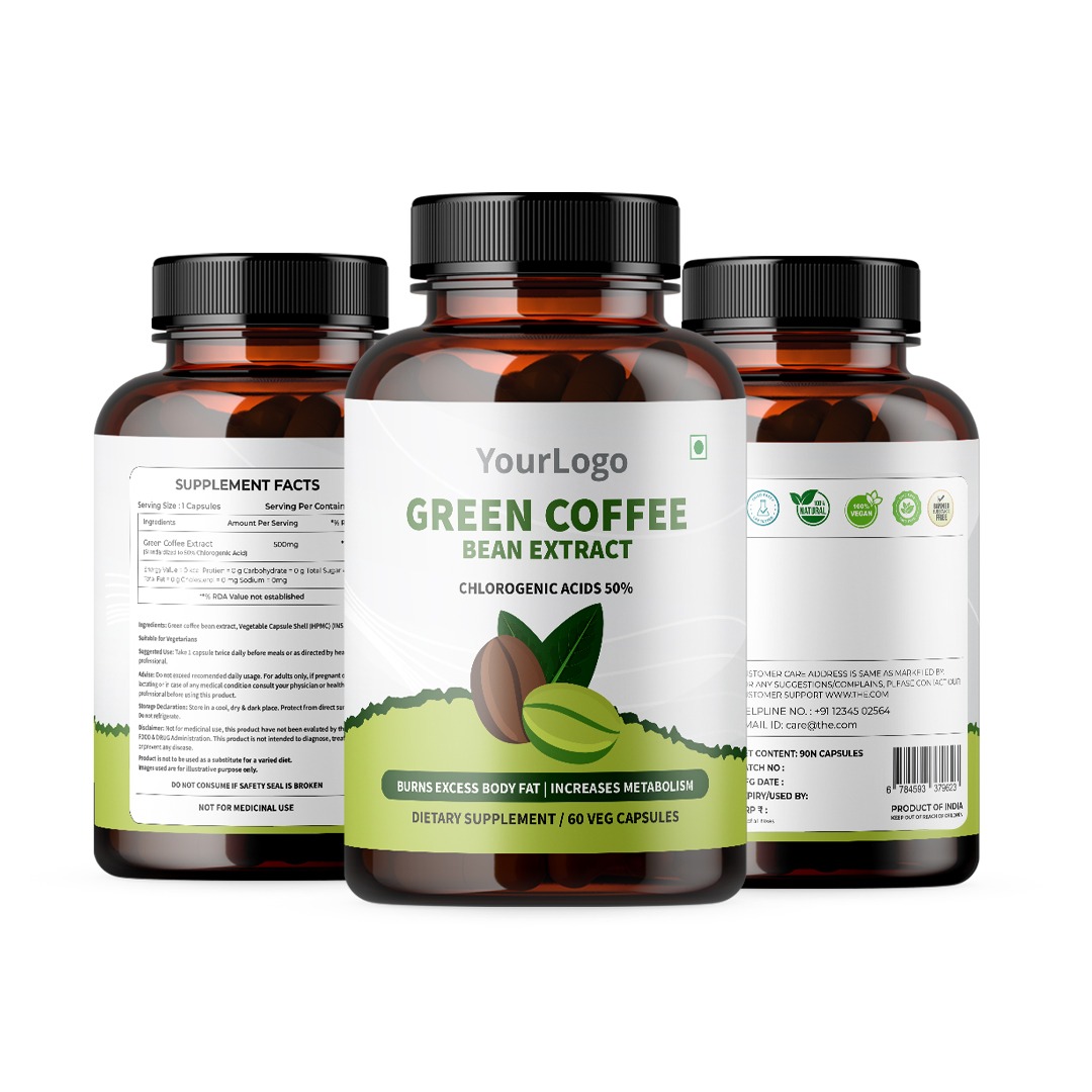 Green Coffee Bean Extract Capsules