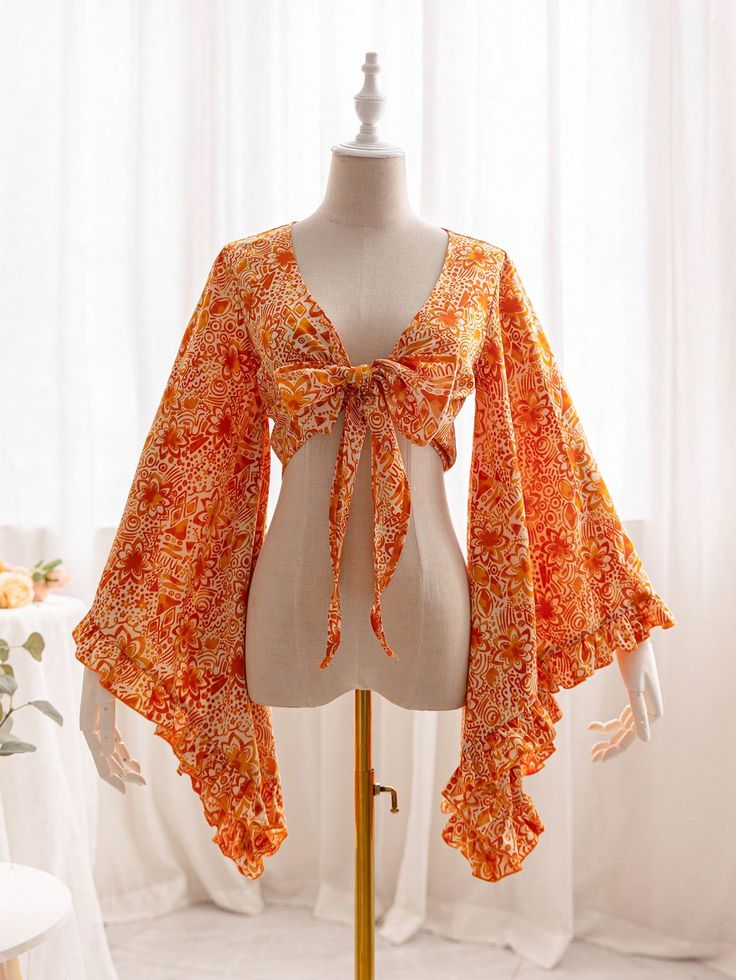 Bohemian Floral Kimono Top