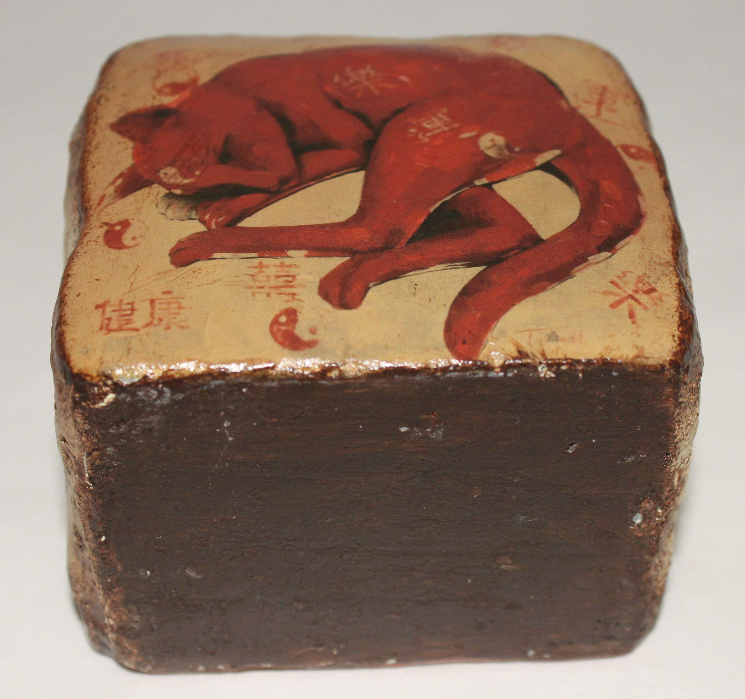 Presse papier Bloc félin recto-verso