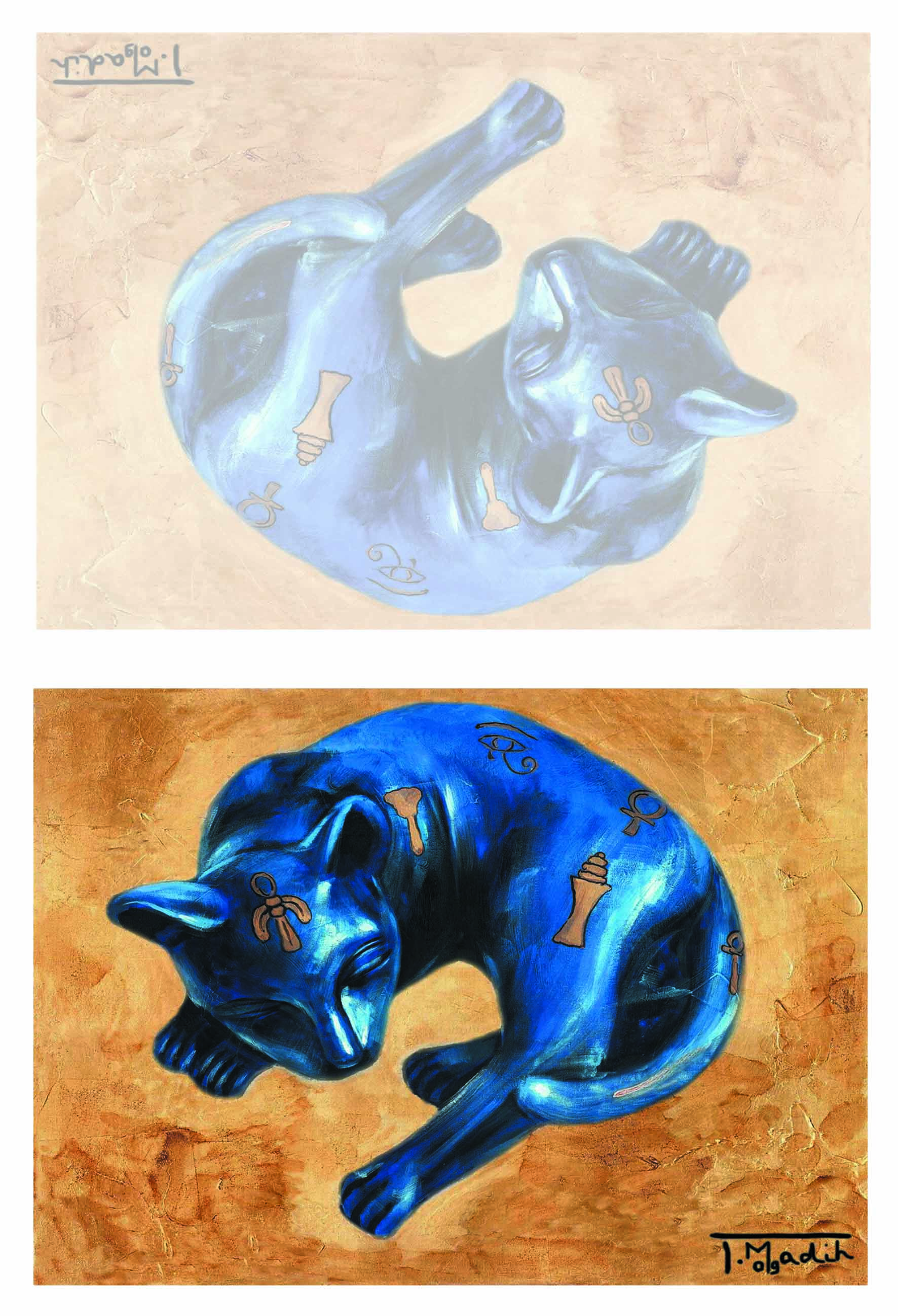 Carte de vœux accompagnée de son enveloppe