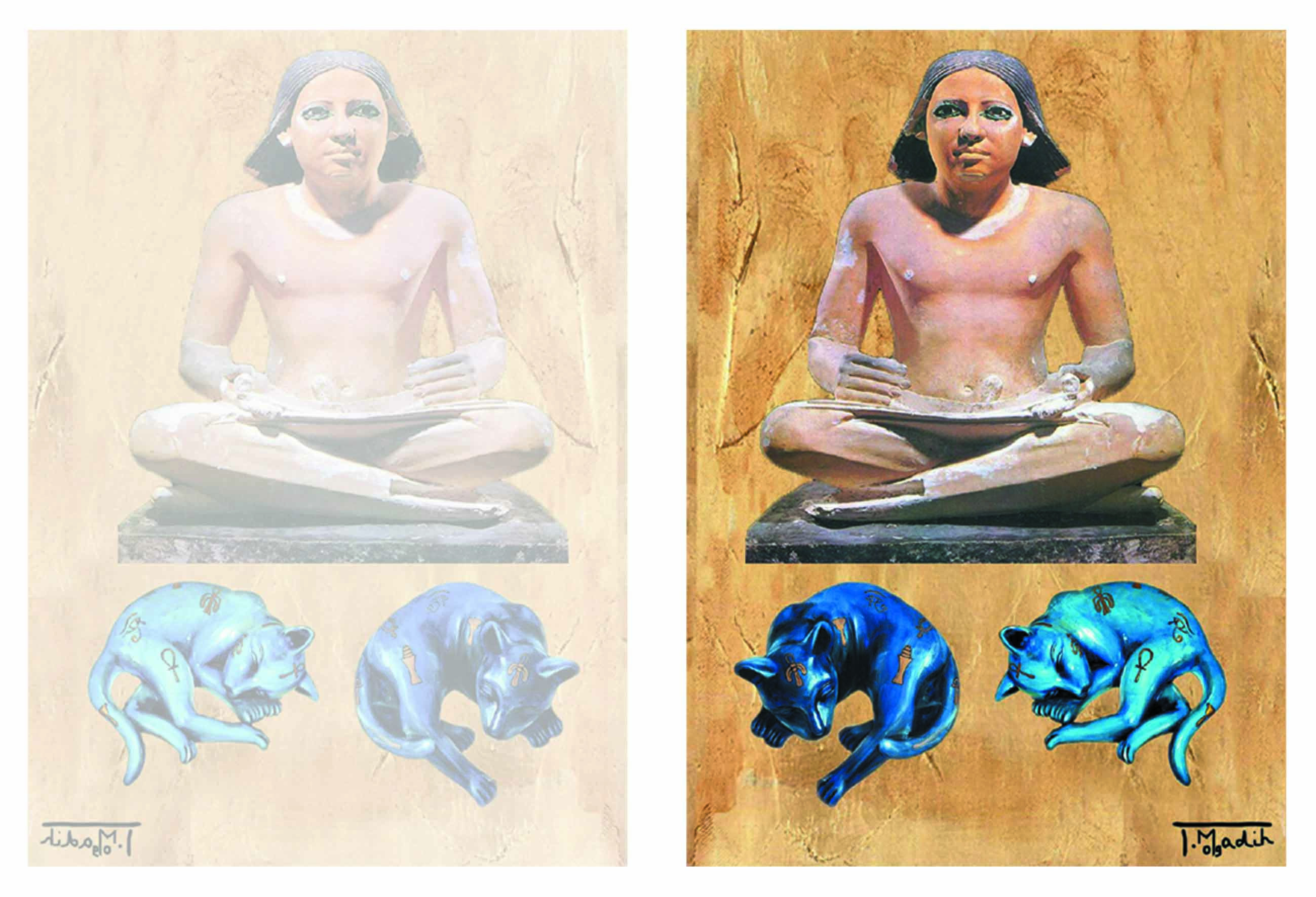 Carte de vœux accompagnée de son enveloppe