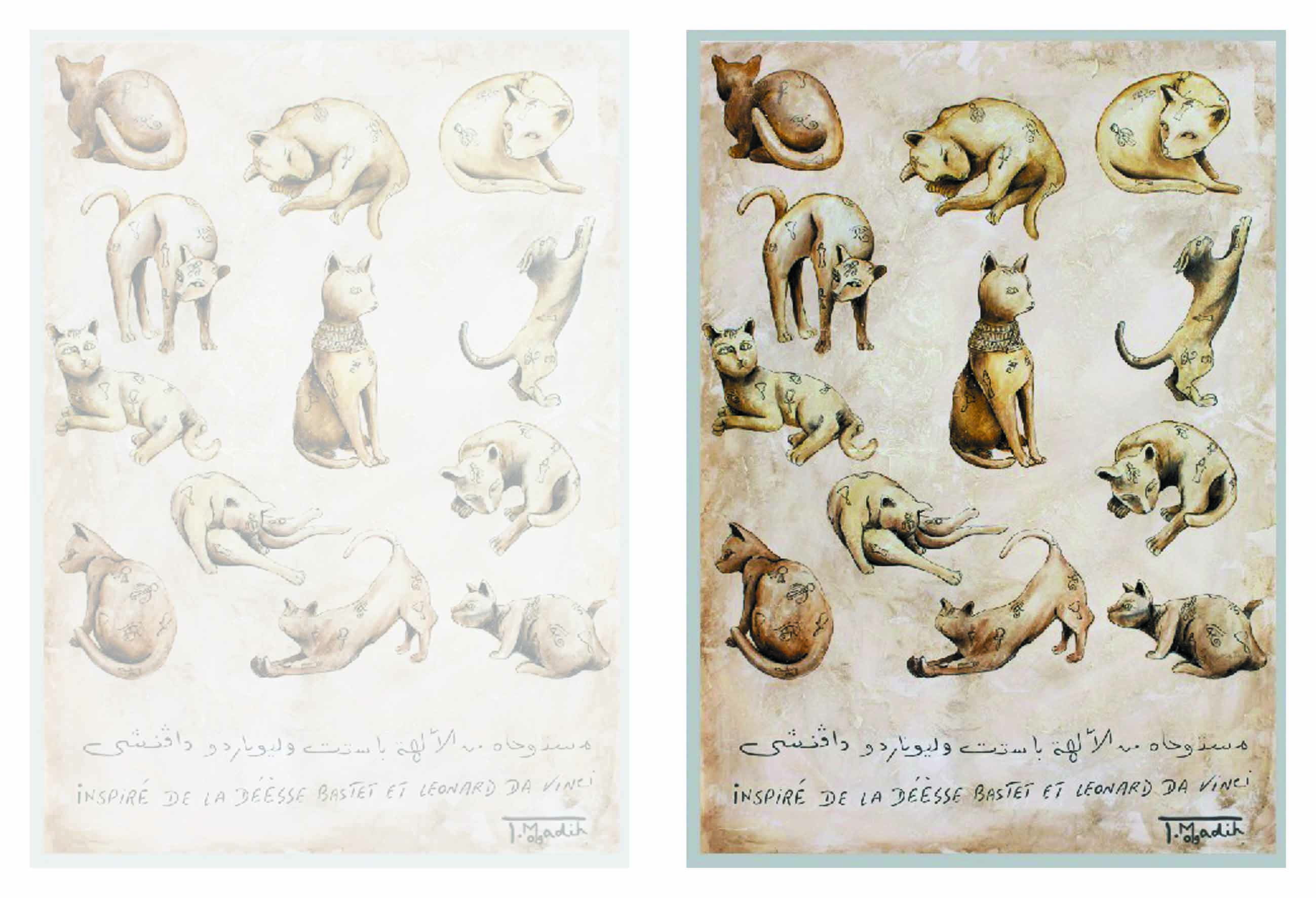 Carte de vœux accompagnée de son enveloppe