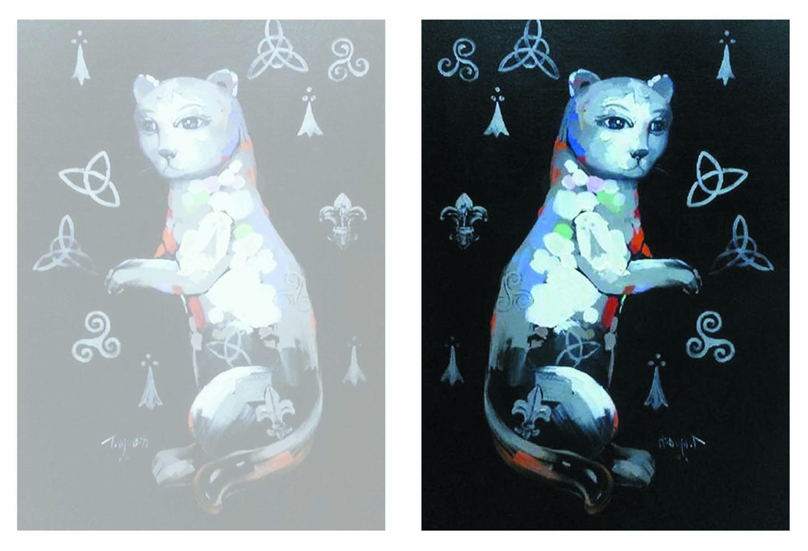 Carte de vœux accompagnée de son enveloppe