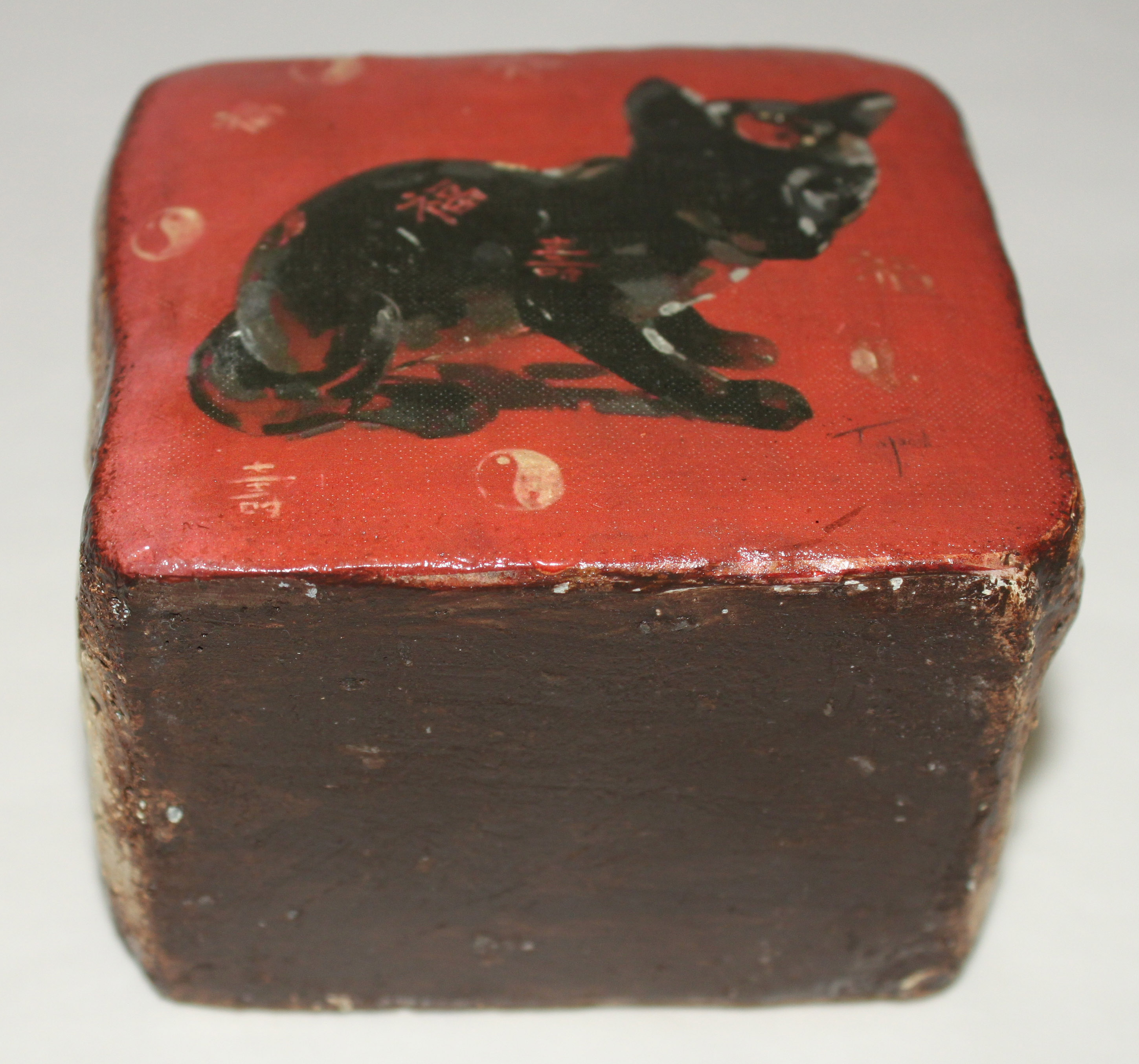 Presse papier Bloc félin recto-verso