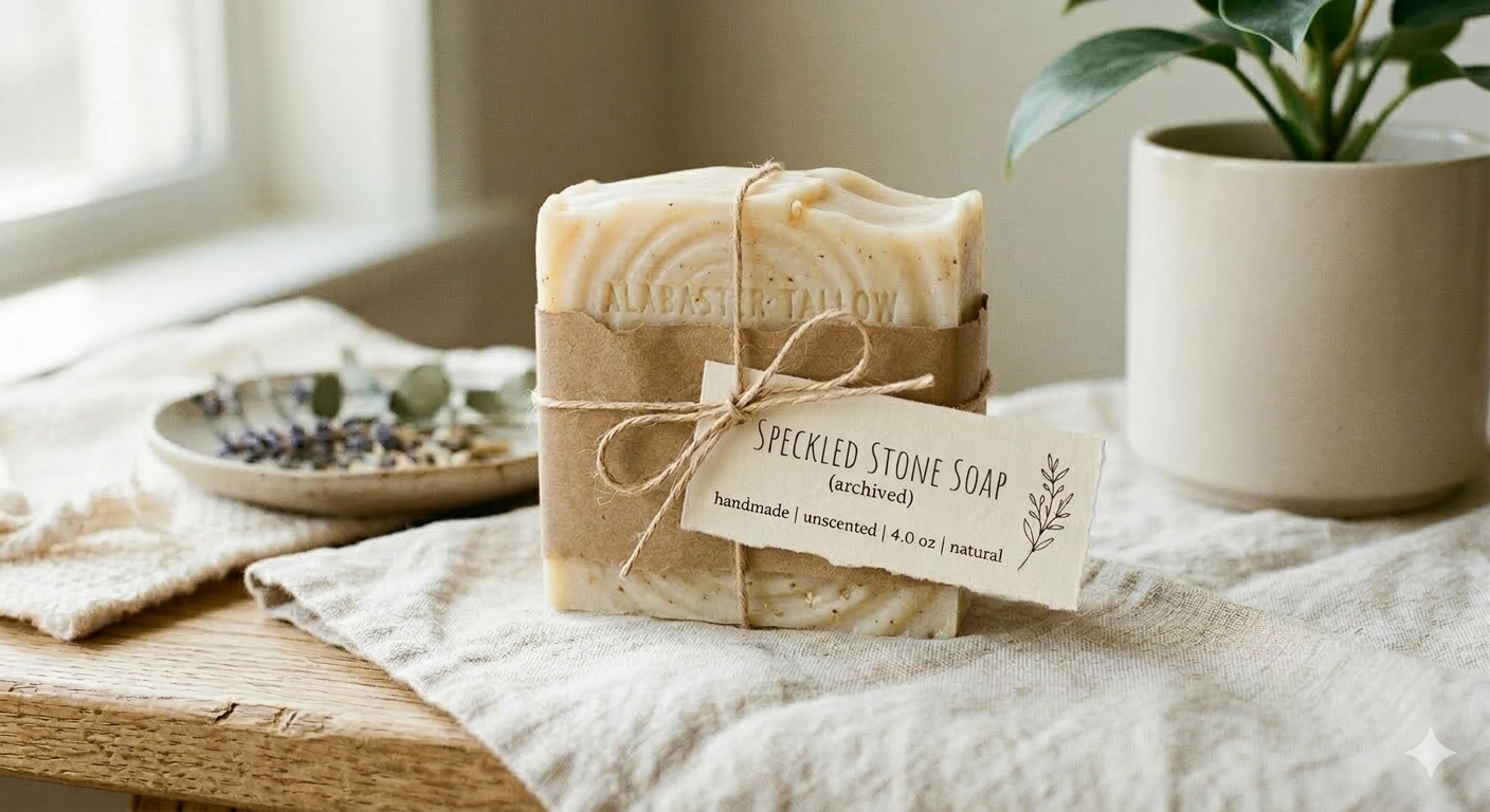 Speckled Stone Soap