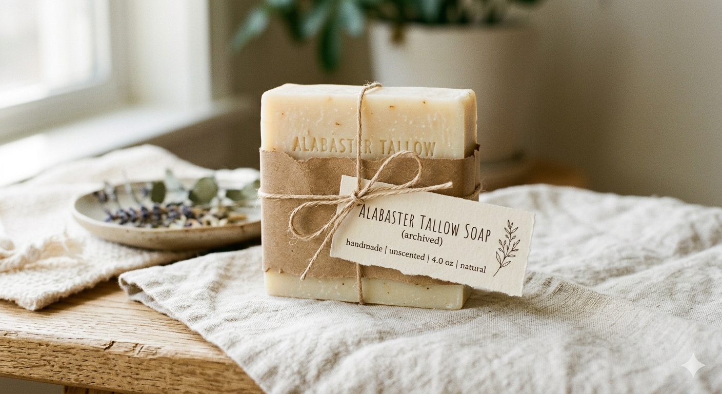 Alabaster Tallow Soap
