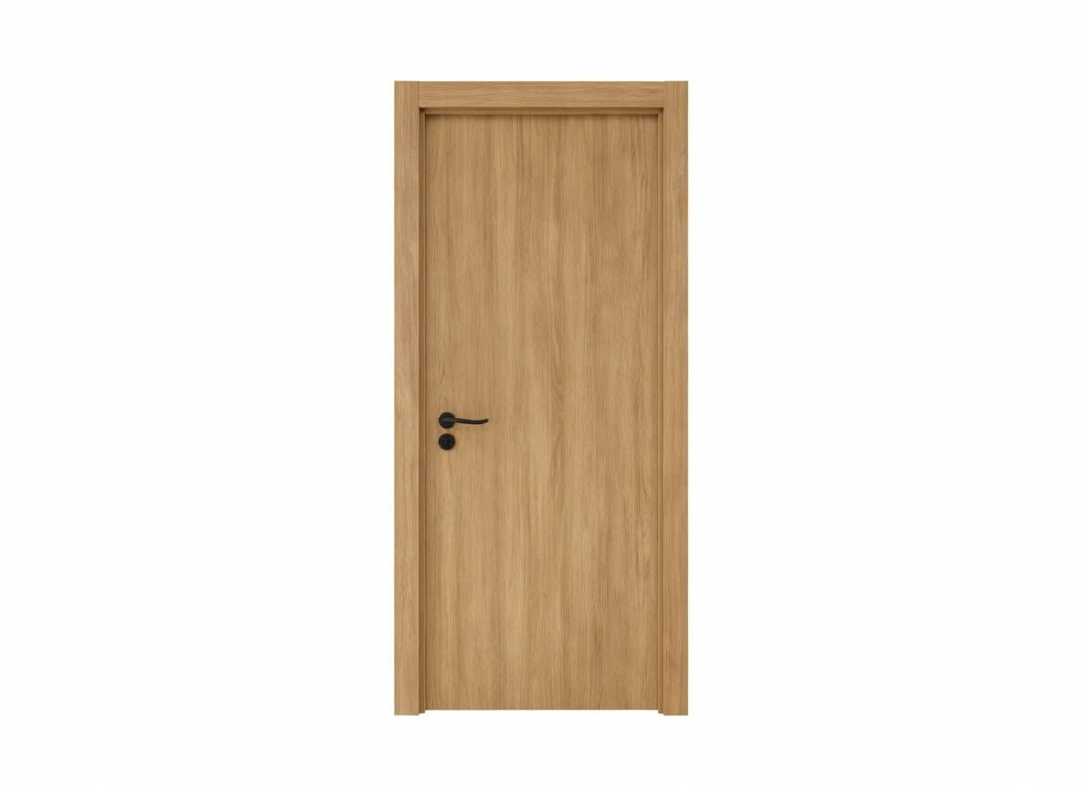 PVC Flim Lamination wpc HOLLOW DOOR WHD4