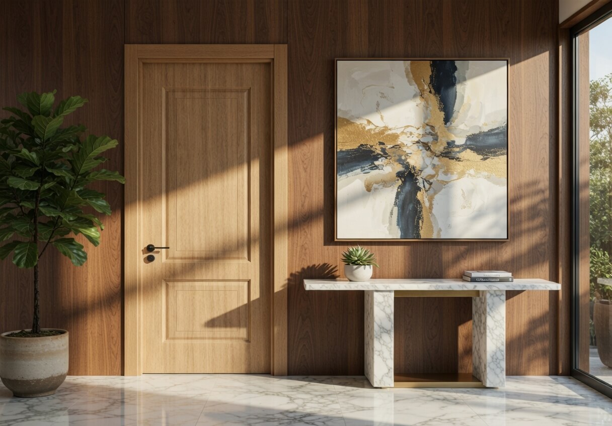 Moulded Design  wpc skin door MDSE696