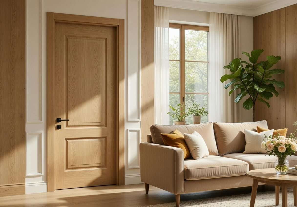 Moulded Design  wpc skin door MDSE696