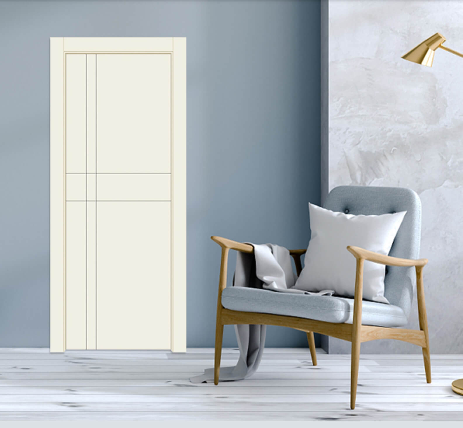 Moulded Design wpc skin door MDSM14