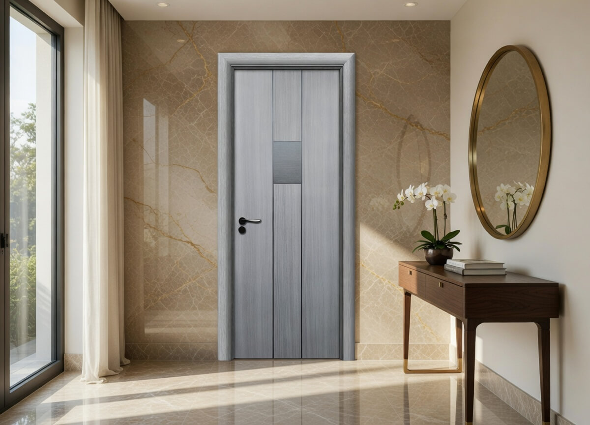 PVC Flim Lamination WPC HOLLOW DOOR WHDS2