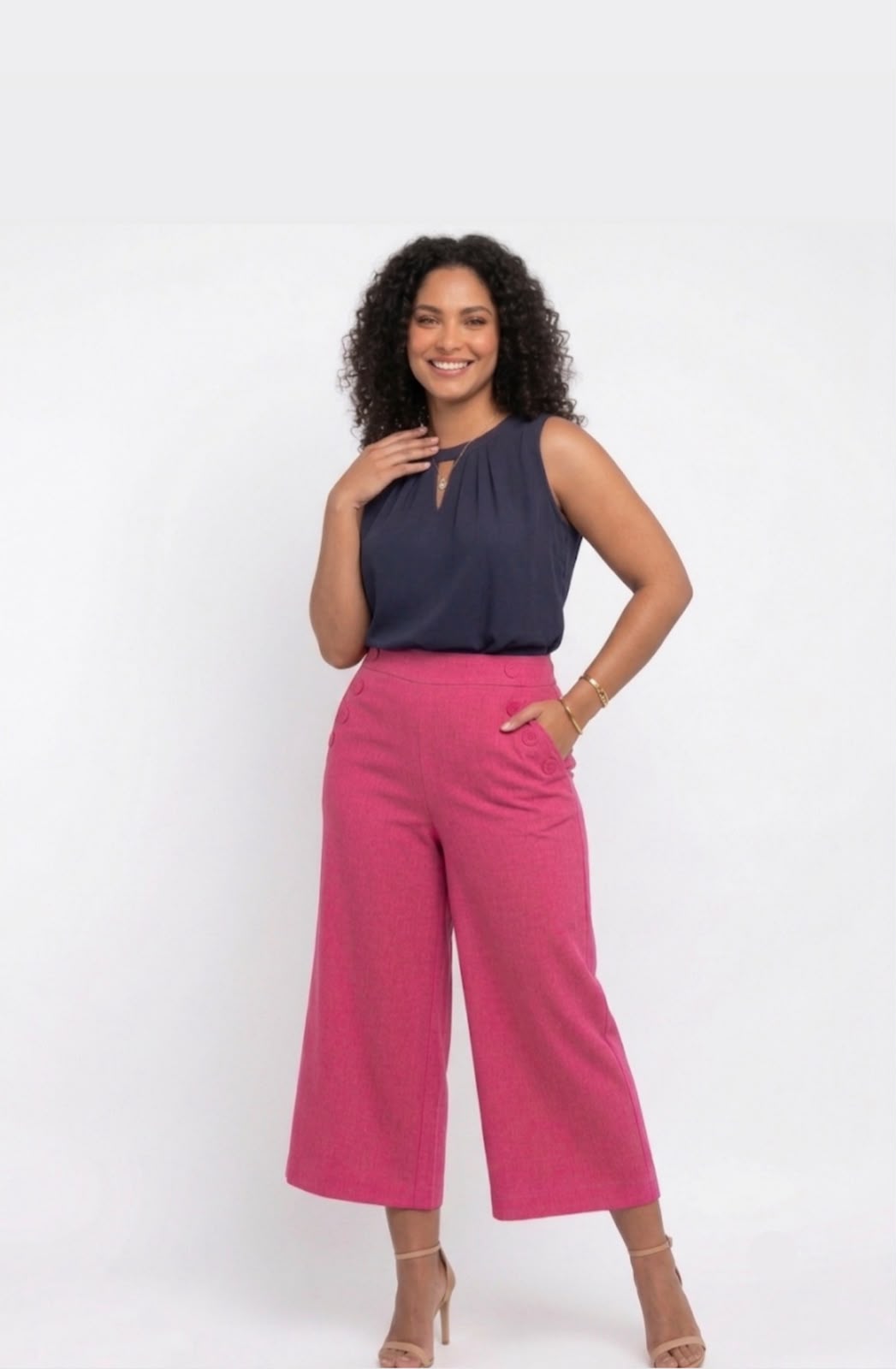 Calça Pantacourt 