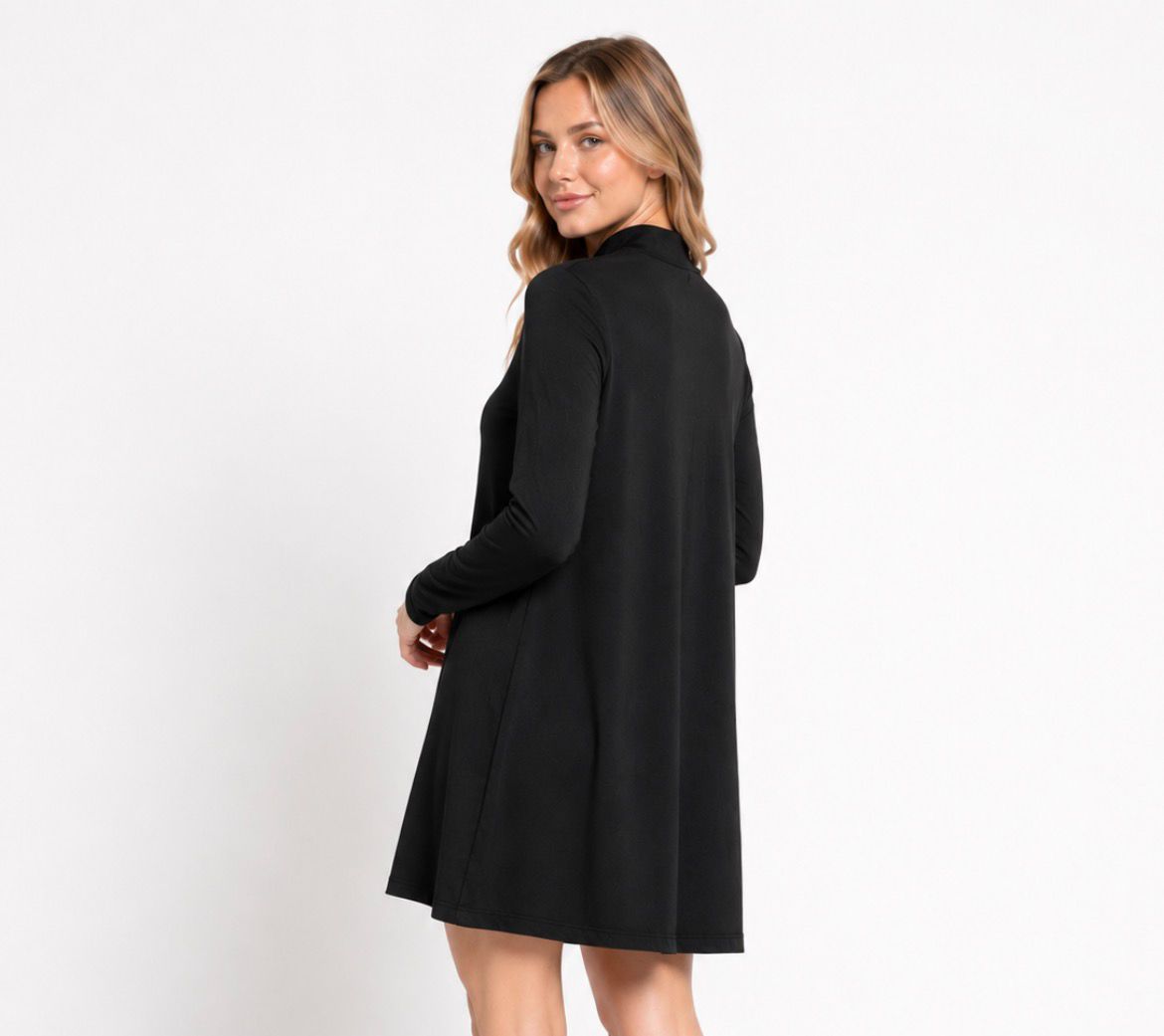 Vestido Manga Longa
