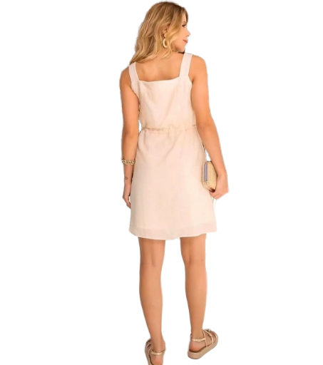 Vestido Bege Feminino