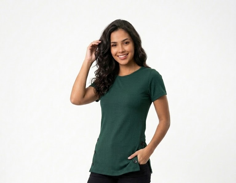 Blusa Canelada