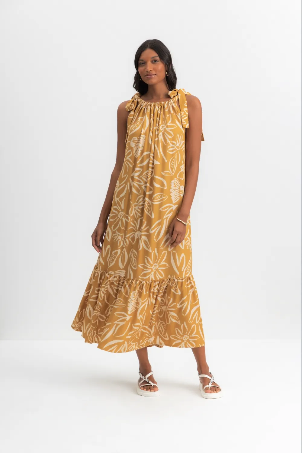 Vestido Longo  Estampado