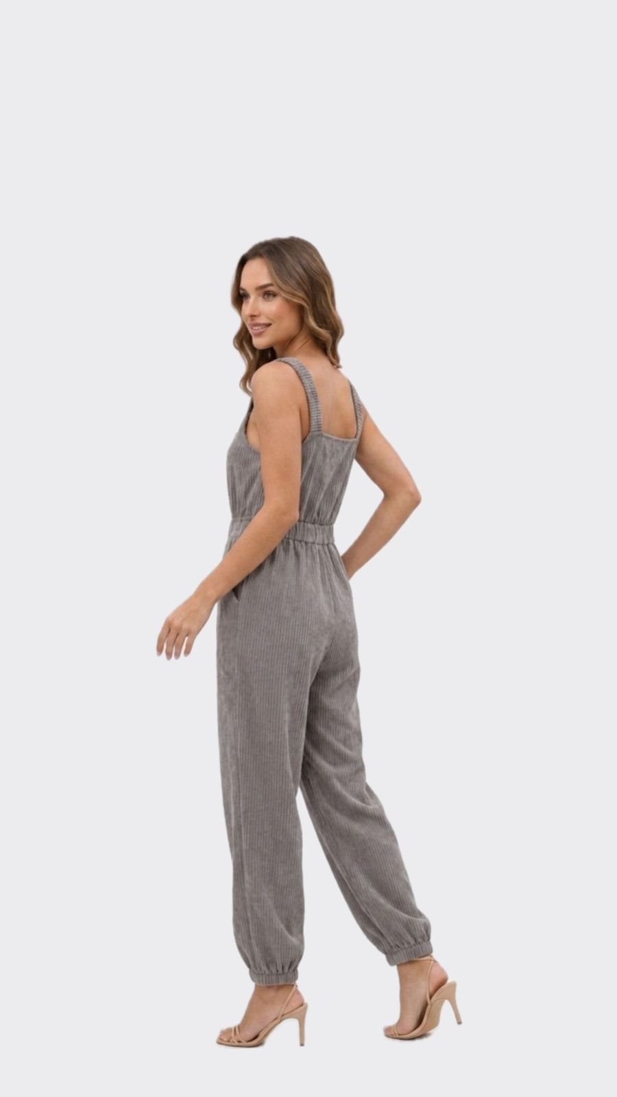 Macacão Feminino Cinza