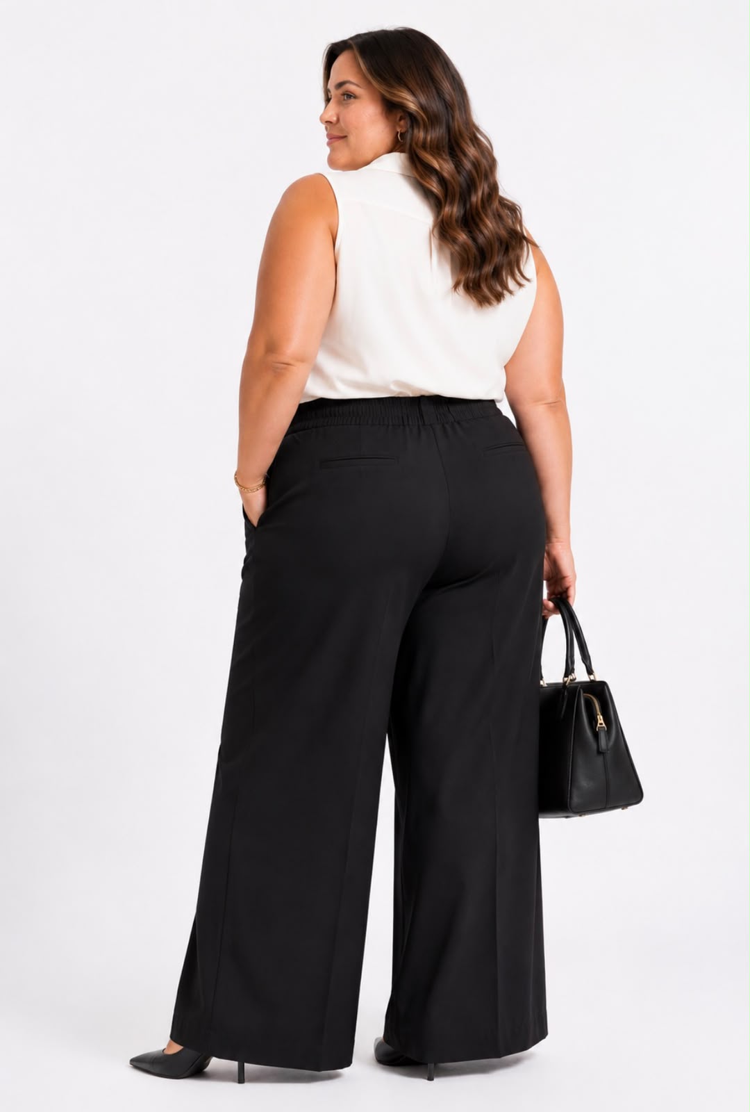 Calça Pantalona Plus Size