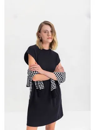 Vestido Preto Casual