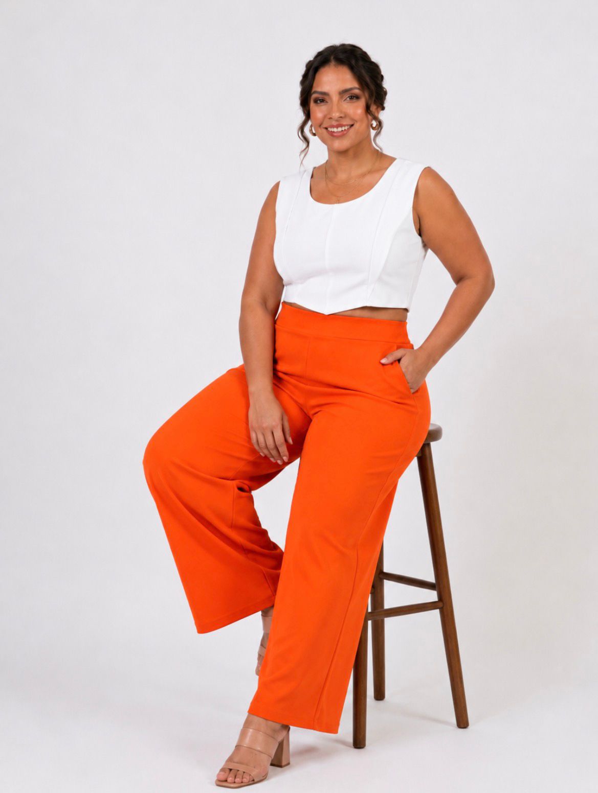  Calça Pantacourt