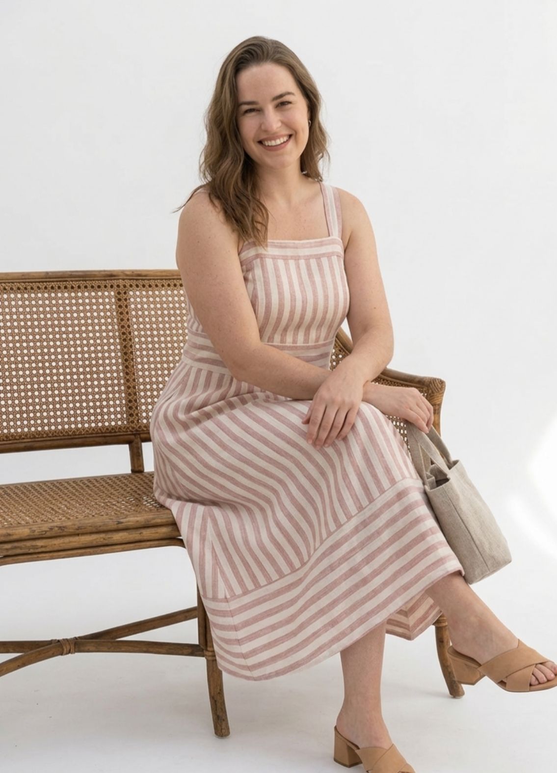 Vestido Midi Linho