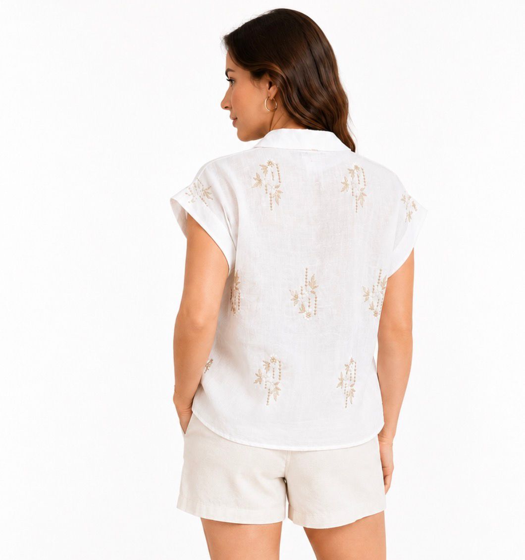Camisa Bordada