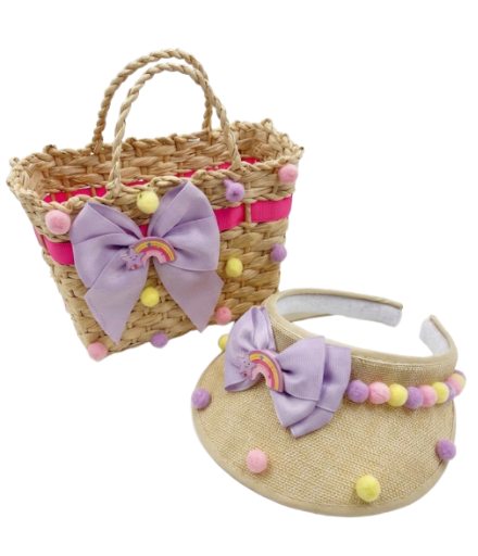 Kit Bolsa + Viseira infantil