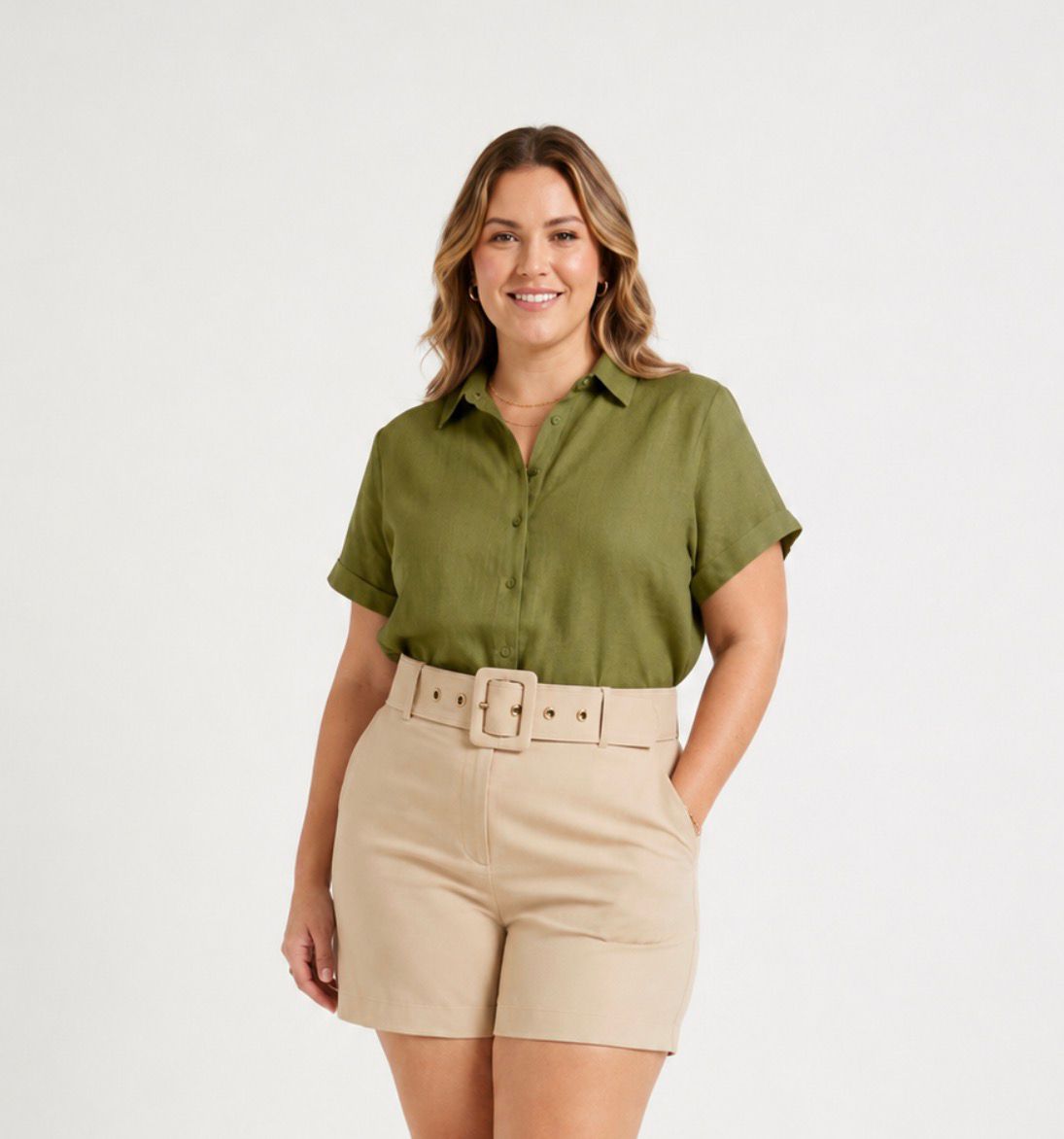 Short  com Cinto