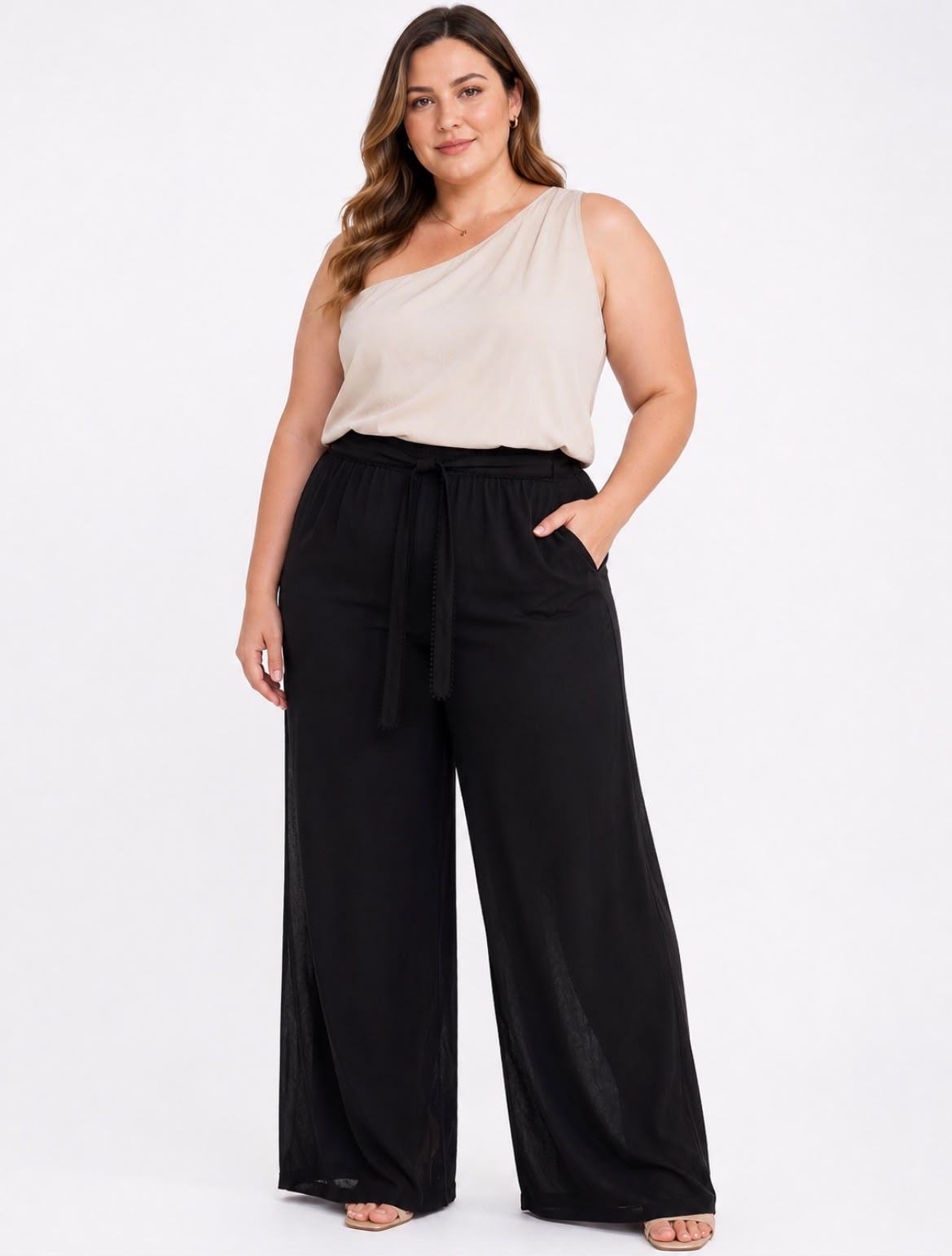 Calça Pantalona Plus Size
