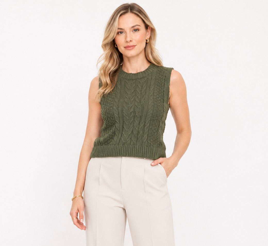 Blusa de Lã Verde