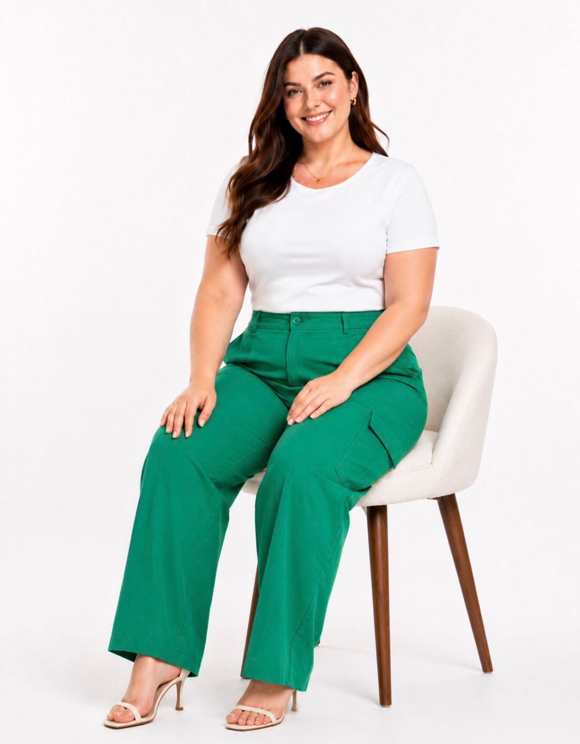 Calça Verde Plus Size