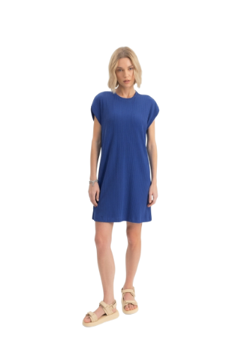 Vestido Casual Azul